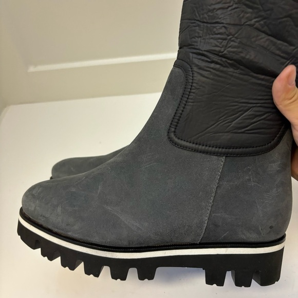 AQUATALIA Marlo‎ Nylon Waterproof Knee High Boots Sz 8 - Picture 7 of 10